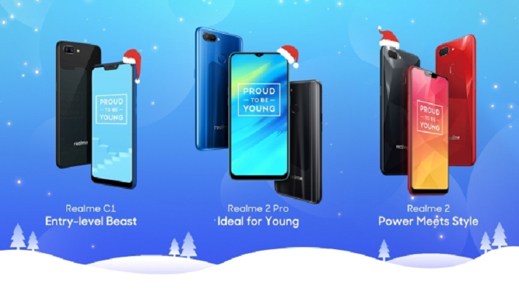 在这个假日季节以低于RM1000的价格购买Realme智能手机！你还有机会赢取韩国首尔之旅！