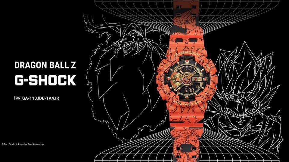 不只海贼王 G Shock还发布 Dragon Ball Z 联名款手表 售价约rm1048 小黑电脑