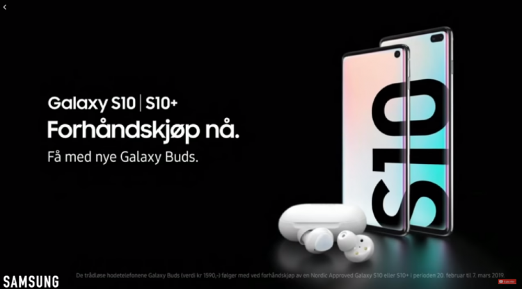 Samsung Galaxy S10系列广告影片出炉！反向无线充电+无线耳机确定落实！