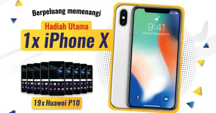 PTPTN有大好康？还贷学金还有机会赢取iPhone X和Huawei P10！