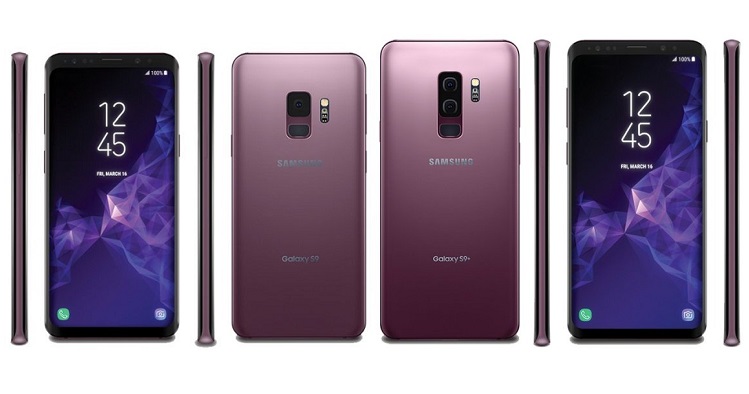 Samsung Galaxy S9/S9 Plus最新配色曝光：拥有铝钛灰、深夜黑、珊瑚蓝，以及最新的丁香紫色！