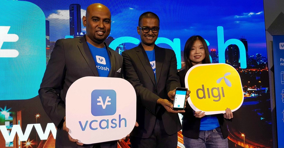Digi合作推介新电子钱包vcash，准备推广大马电子钱包市场！