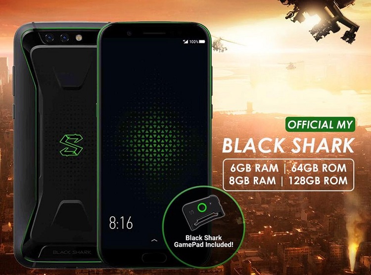 Black Shark游戏手机在大马开启预购啦！大马官方Warranty+Black Sharp游戏手柄！售价从RM1599起！