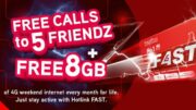 Hotlink FAST 8GB+ FREE call to 5 Friendz