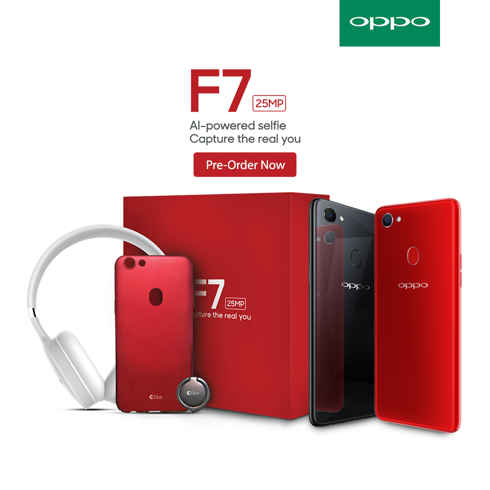 OPPO F7预购公开！4月16日起预购将获价值RM299礼品！