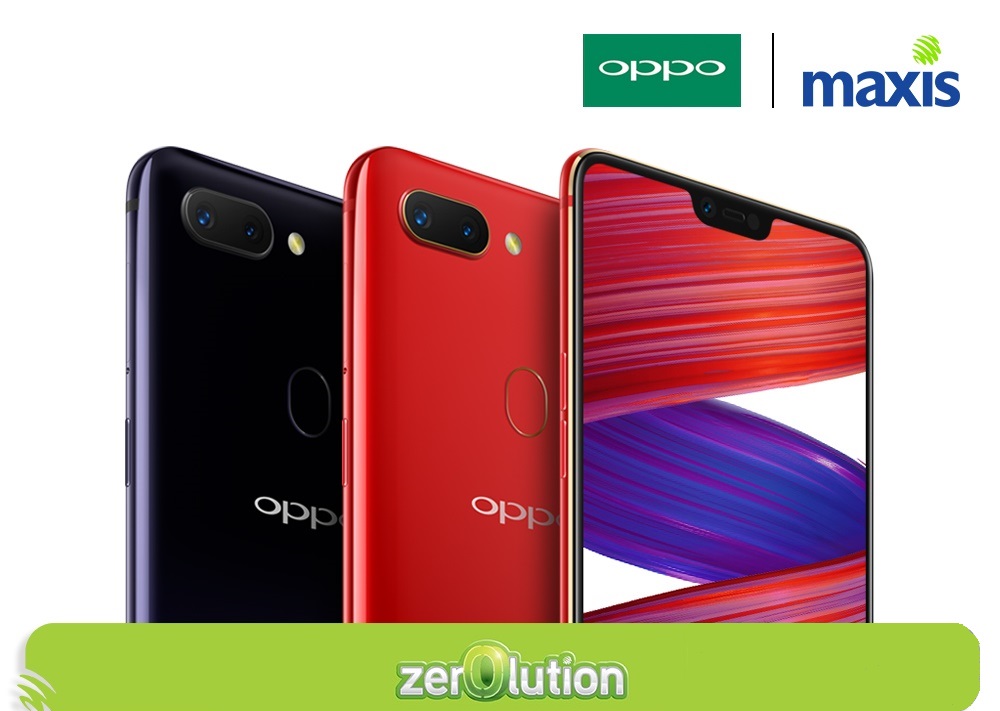 Maxis Zerolution让你以RM50/月，轻松购买OPPO R15 Pro！