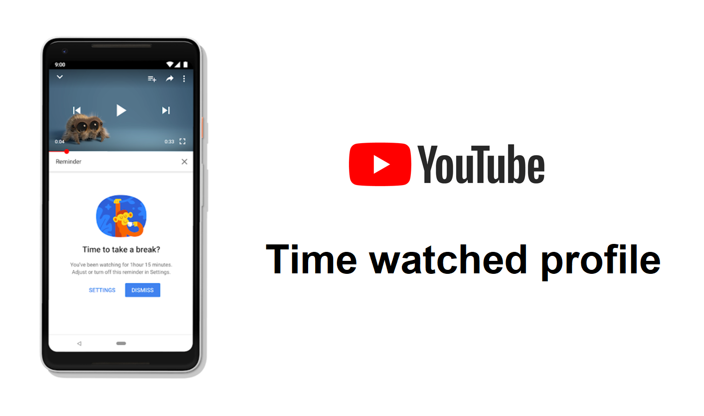 太沉迷于Youtube？现在新加入Time Watched Profile贴心功能提醒你！