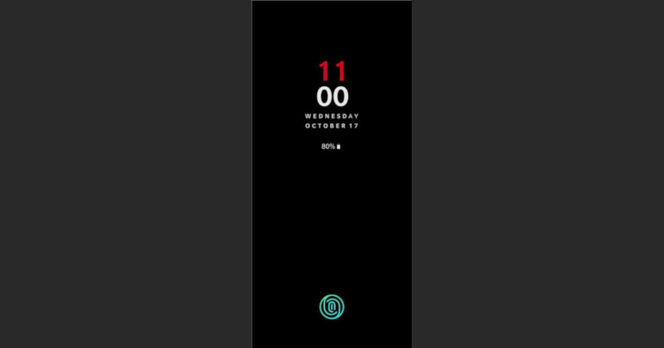 OnePlus锁屏泄天机！OnePlus 6T将搭载屏下指纹辨识？