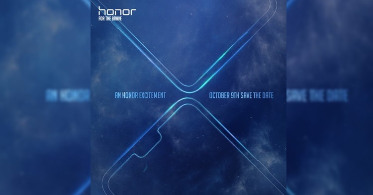 honor 8X将在10月9日发布？honor大马面子书消息已出！