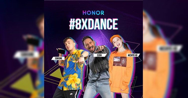 秀出你的舞技！honor的#8XDance活动让你赢取一部全新的honor 8X！