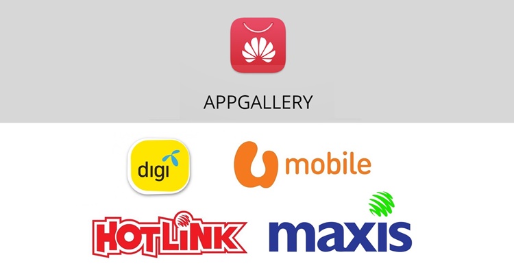 Huawei AppGallery购物更方便，付费可使用DiGi, Hotlink, Maxis 和 U Mobile账户！