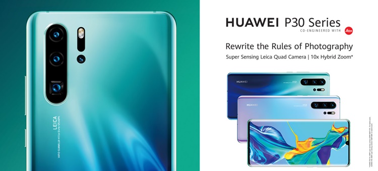 Huawei P30系列将在4月6日开卖?而且还有价值约RM1405的赠品，全系列支持双摄像视频录制！