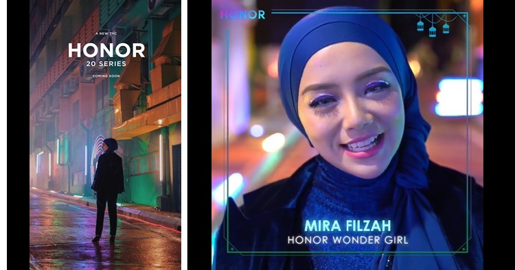 HONOR官方宣布Mira Filzah将成为HONOR 20系列的代言人！