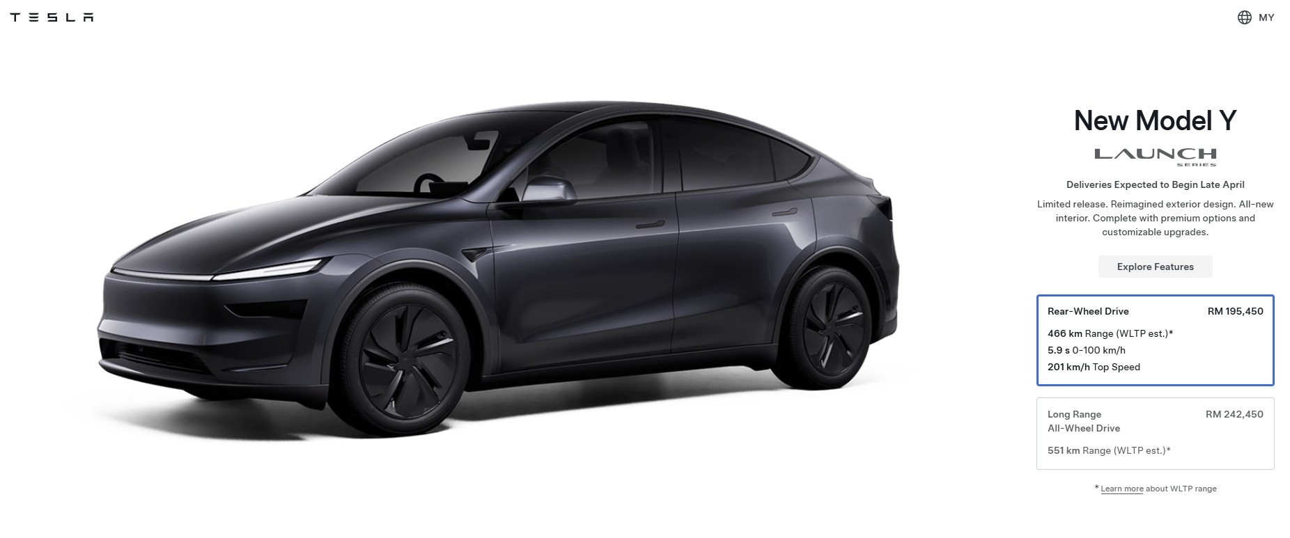 Tesla Model Y Juniper 大马发布：重新设计、续航高达551km，起售价RM195,450 - TechNave 中文版