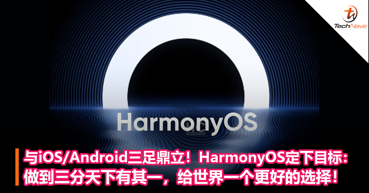 与iOS/Android三足鼎立！HUAWEI HarmonyOS定目标：做到三分天下有其一，给世界一个更好的选择！