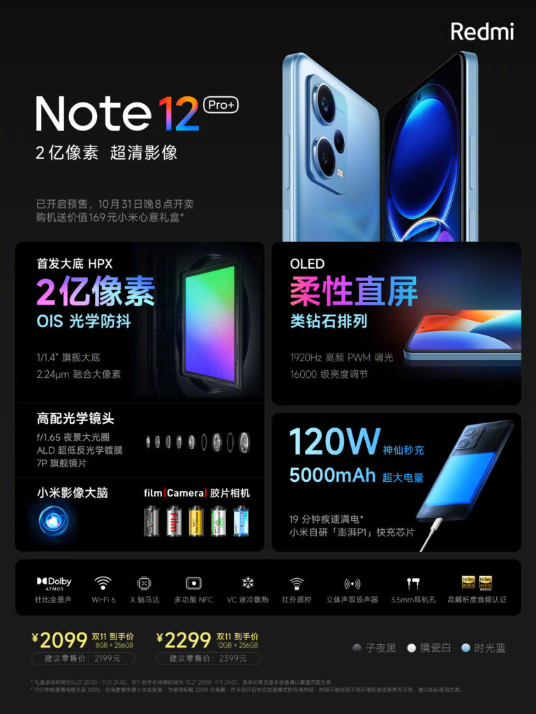 Fully charged in just 9 minutes! Redmi Note 12 Pro+/Exploration Edition released: the world's first 200MP main camera HPX sensor + 210W fast charge + MediaTek Dimensity 1080! From about RM1432! 3 3cabb81c 2e11 471e a547 0dc035e3a05e