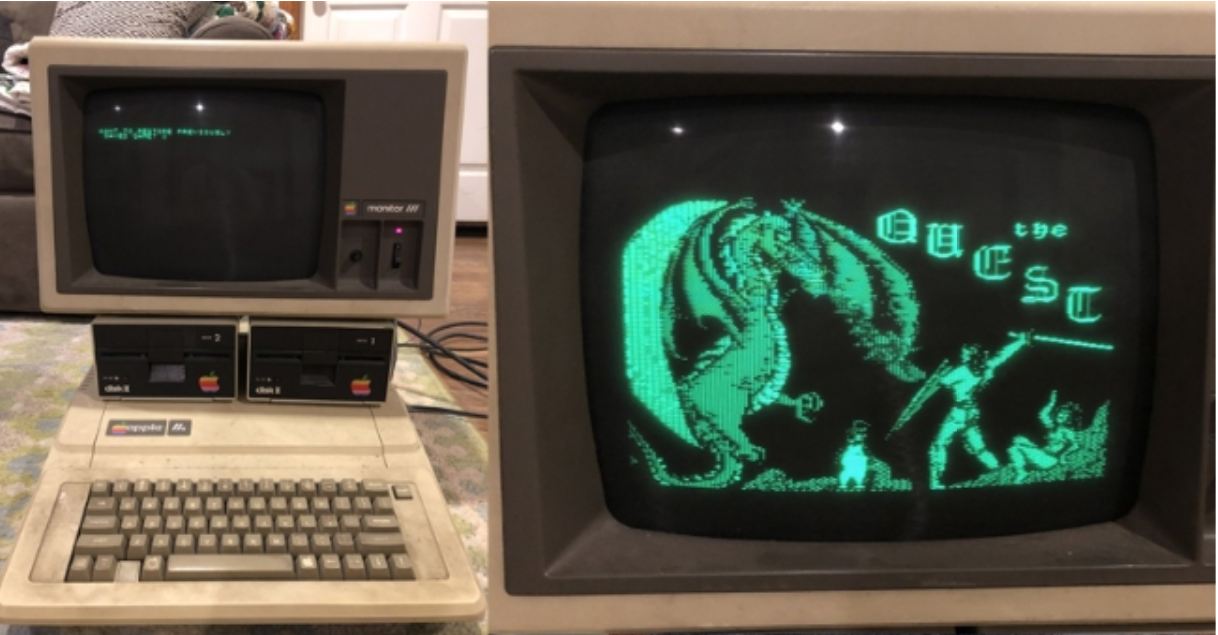 被埋没30年的Apple IIe电脑竟然还可以继续使用？