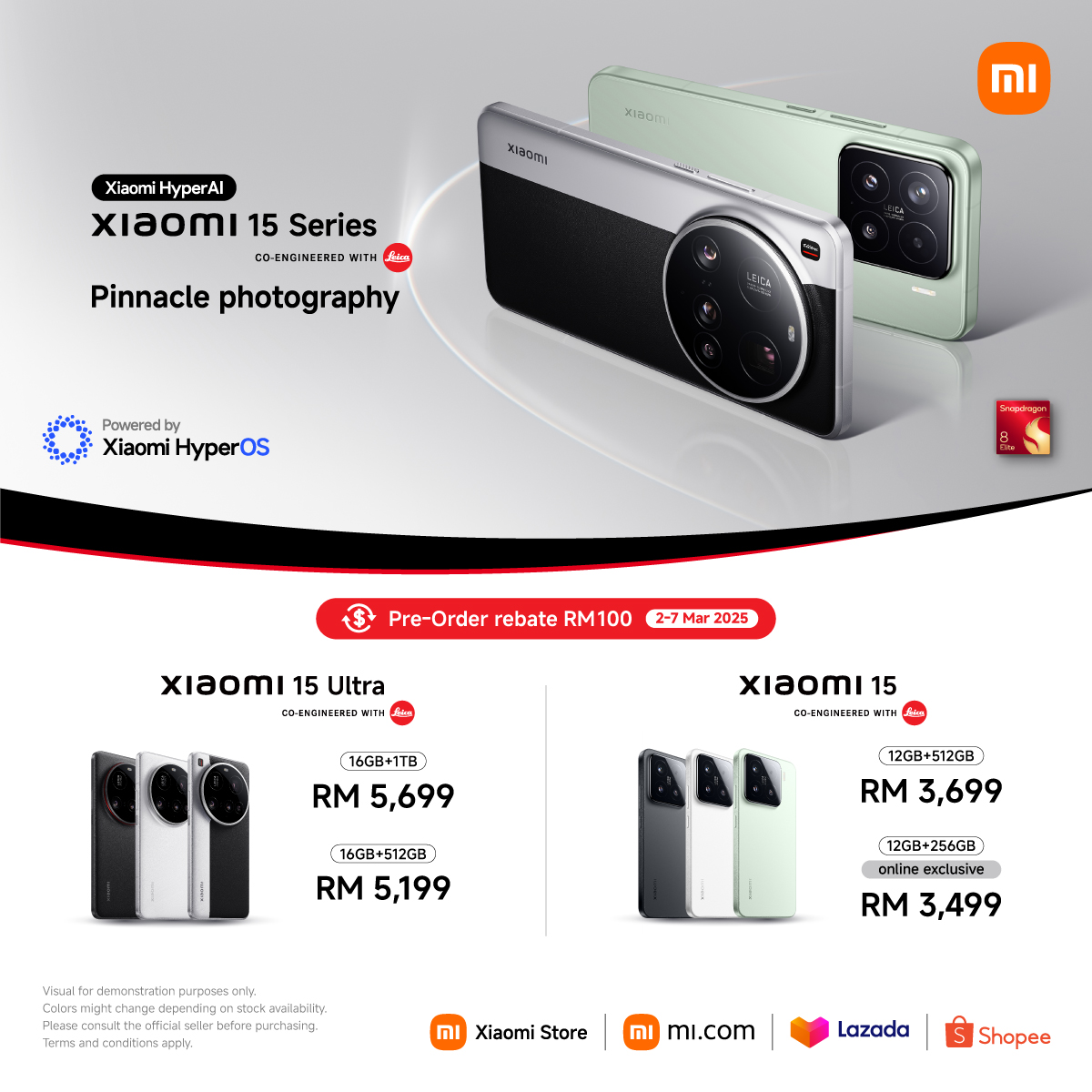 Xiaomi 15系列大马发布：Snapdragon 8 Elite、LEICA后置四摄、5410mAh电池，起价RM3499 - TechNave  中文版