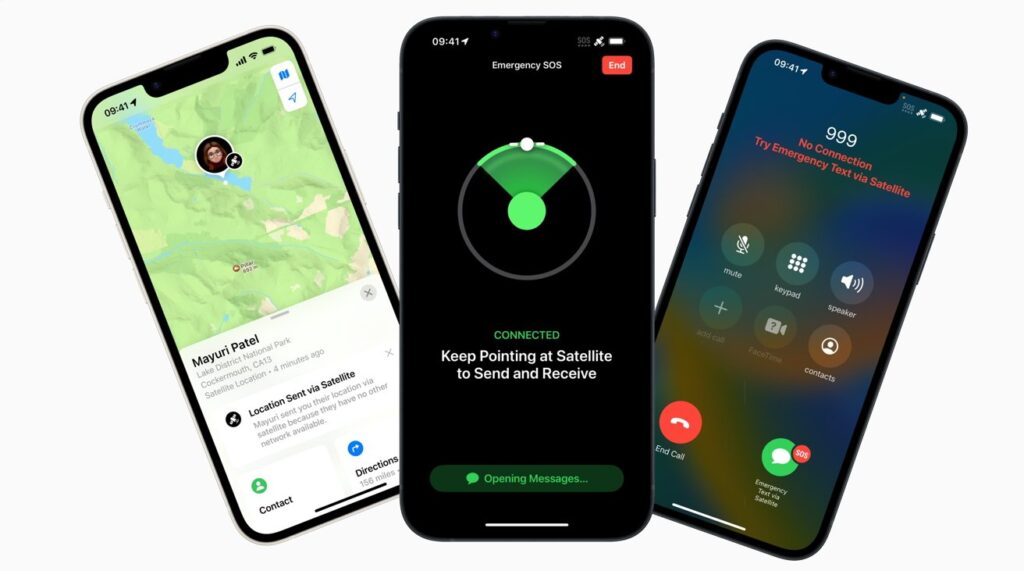 iPhone 14 Satellite Emergency SOS/Search function is newly launched in 4 countries: expanded to the UK/France/Germany/Ireland, and will support more countries next year! - Urban Tech Story Version 2 51921 102993 emergency sos via satellite uk xl