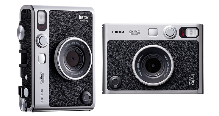 Fujifilm发布Instax Mini Evo混合型相机：复古造型，可使用Instax Mini