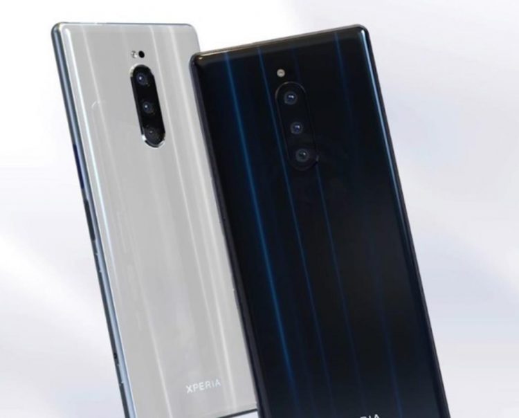 SONY Xperia XZ4渲染图曝光！后置3摄像头+炫眼后背设计+Snapdragon 855！