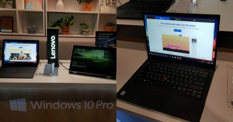 Lenovo更新旗下产品系列！重点介绍ThinkPad X1系列产品，从RM7999起！