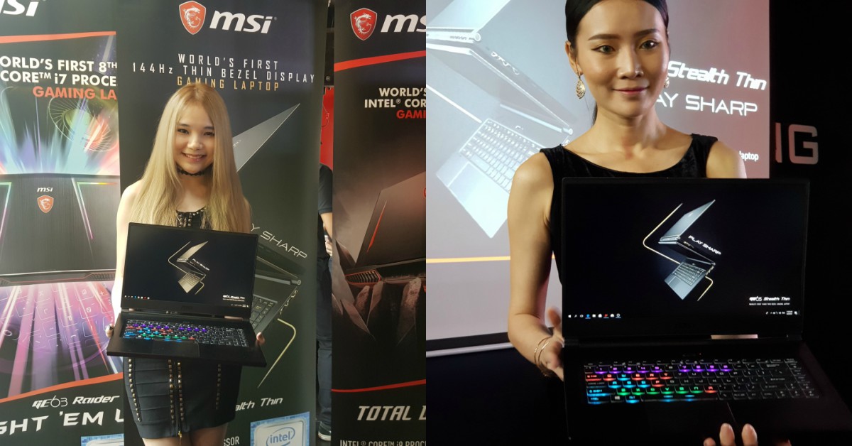 MSI推出全新Intel i9 GT75 Titan电竞笔电、GE Raider RGB以及GS65 Stealth超薄电竞笔电！今日起即可接受预购！