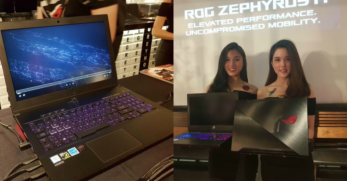 ASUS带来全新8代Intel Core + NVIDIA GeForce 1070 ROG Zephyrus M GM501，4月底以RM7999正式开卖！