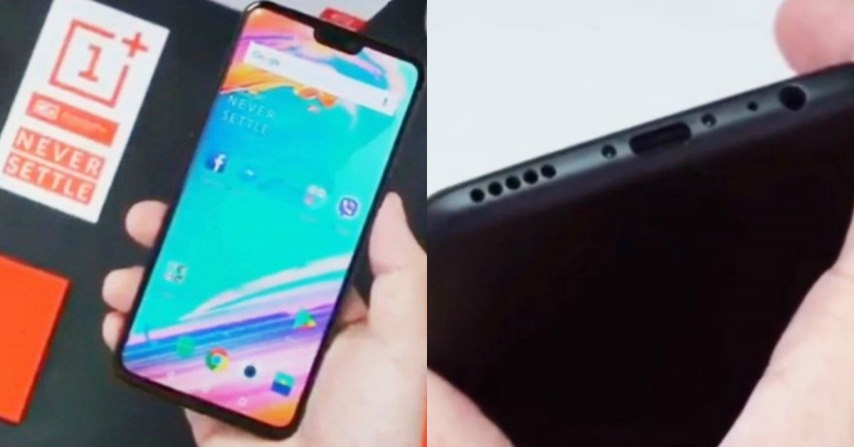 OnePlus 6真机泄露！保留3.5mm耳机孔，竟然跟iPhone X神似？