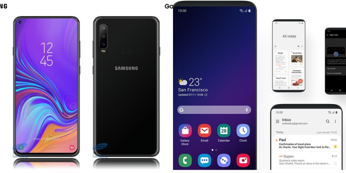 赶着发布？Samsung Galaxy A8s无法预装One UI！