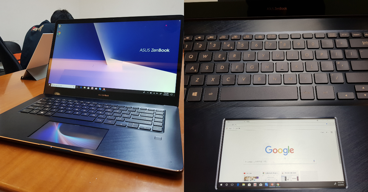 ASUS全新ZenBook系列发布！Pro版本滑鼠盘搭载ScreenPad自带多一个小屏幕！