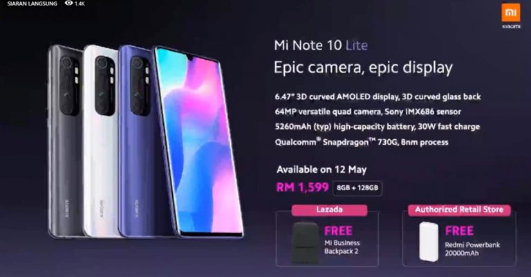 note 10 lite technave