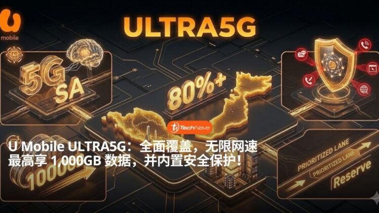 Opensignal 报告认证：U Mobile ULTRA5G 室内表现称霸！5G SA 网络结合“室内优先”策略大获全胜！
