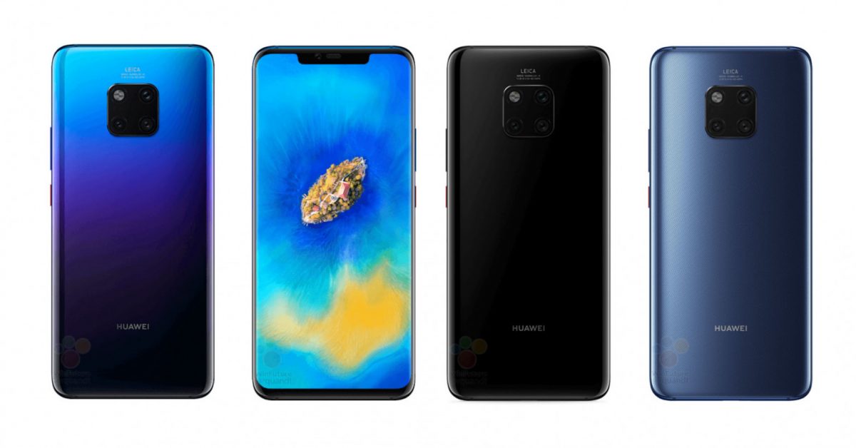 Huawei Mate 20系列售价曝光！共有三款Mate 20系列可选！