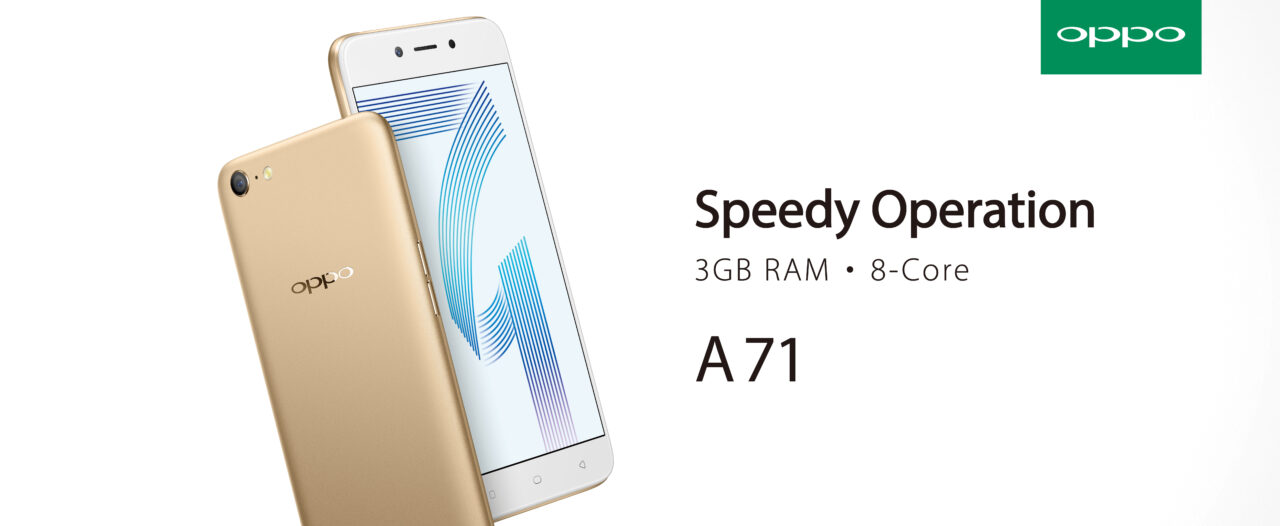 OPPO A71新增32GB ROM！RM699 3月22日即可购买！