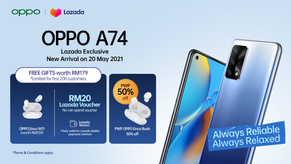 OPPO A74 First Sales