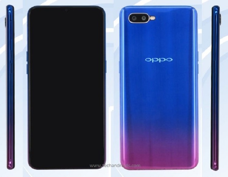 OPPO新手机通过认证！水滴屏+渐变配色+光感屏幕指纹！