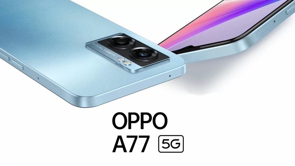 OPPO A77 5G泰国发布：售约RM1286！搭载天玑810处理器，6月5日将登陆大