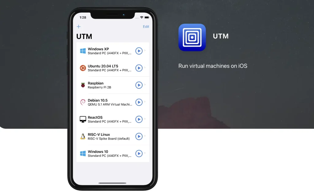 Apple同意了！UTM SE正式上架App Store：可在iPhone上用Windows/Linux等系统啦！