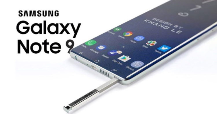 Samsung Galaxy Note 9带壳照流出：保留额头+下巴！