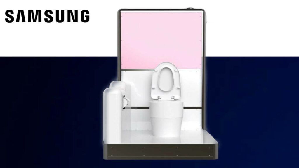 Samsung Reinvented Toilet Prototype