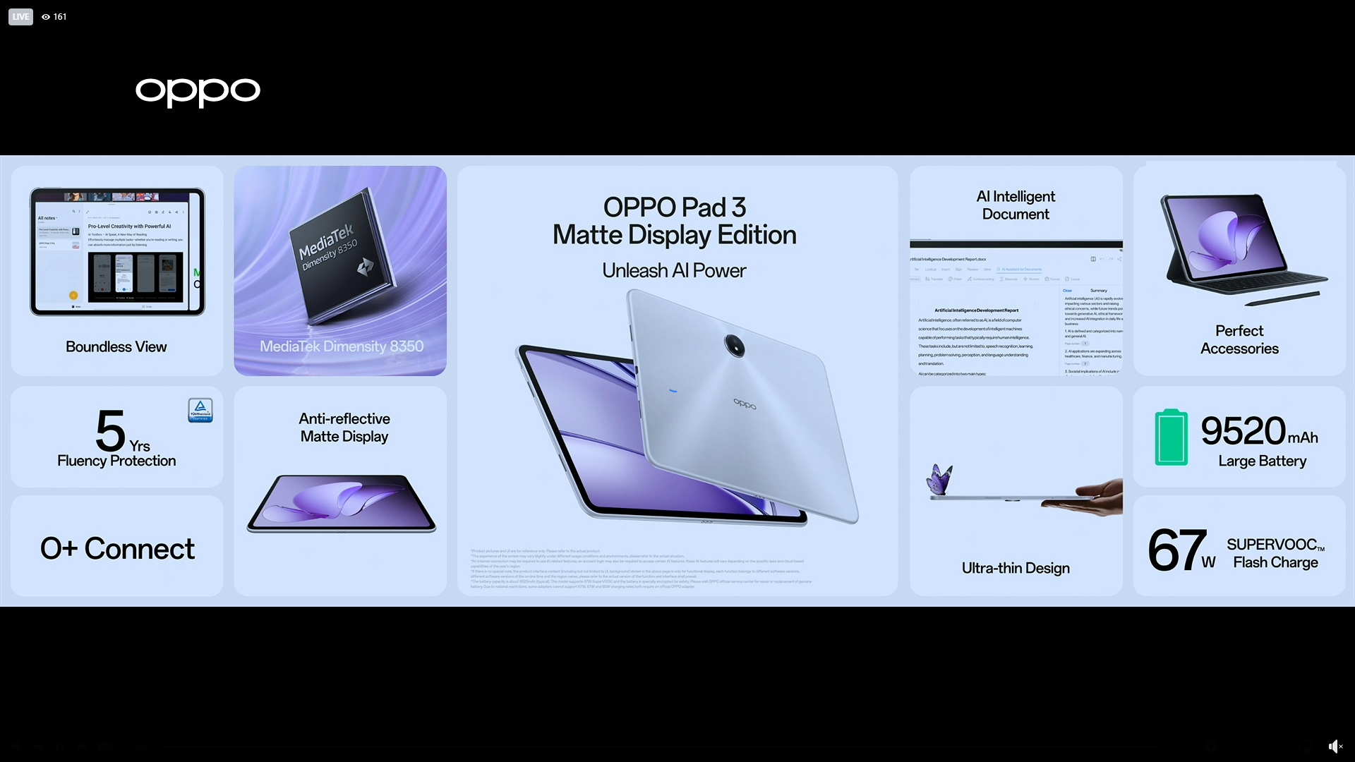 OPPO Pad 3 Matte Display Edition大马发布：纸质防反射哑光显示屏、天玑8350处理器，售价RM1999 -  TechNave 中文版