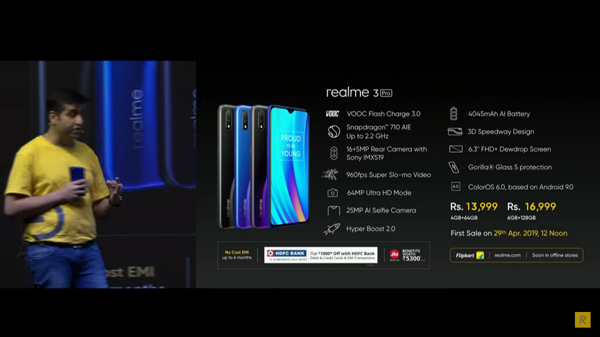 Realme 3 Pro正式发布！Snapdragon 710 AIE+VOOC闪充！售价从RM831起！