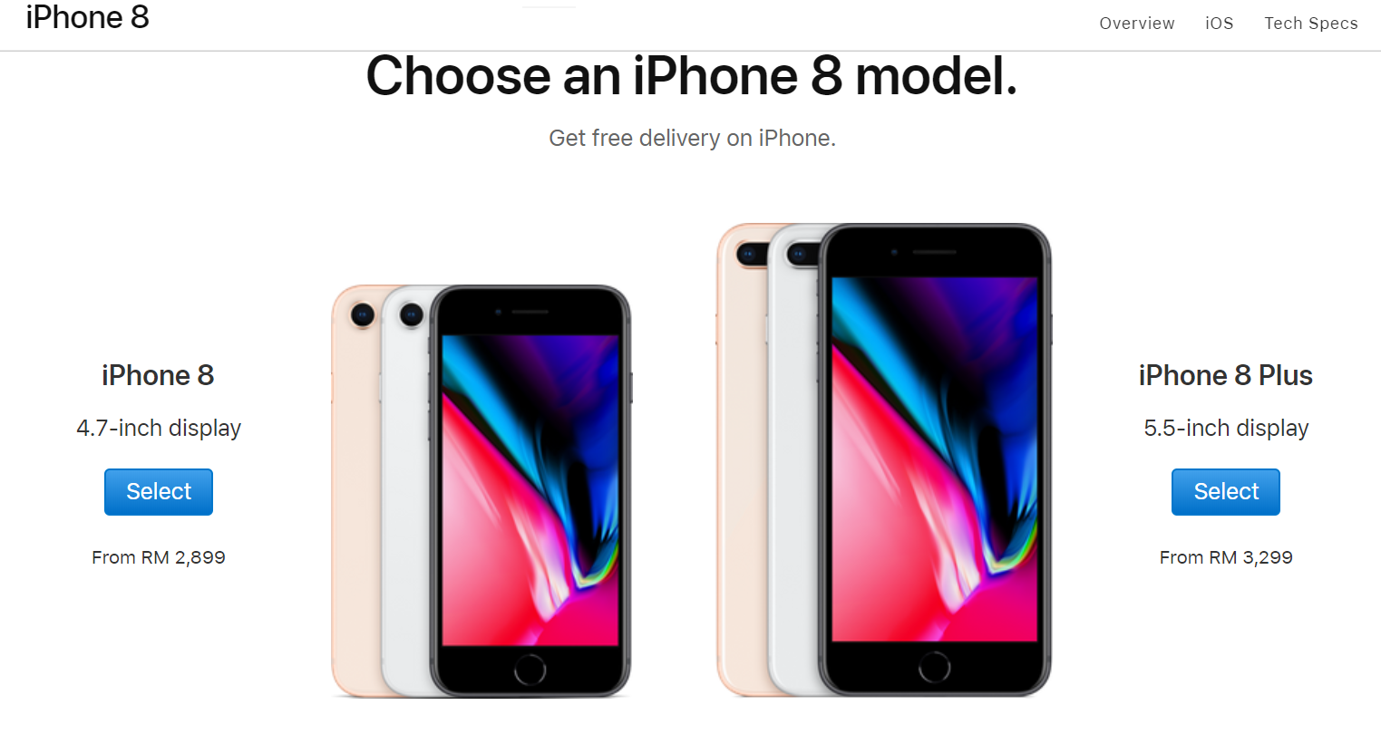 iPhone 7 series and iPhone 8 series to receive a price drop with the cheapest device starting from RM2199