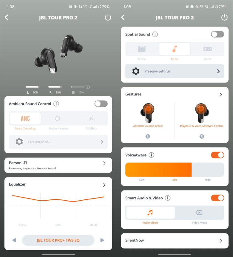 JBL Tour Pro 2 测评：真无线耳机也可以配备全彩智慧触控屏！ - TechNave 中文版