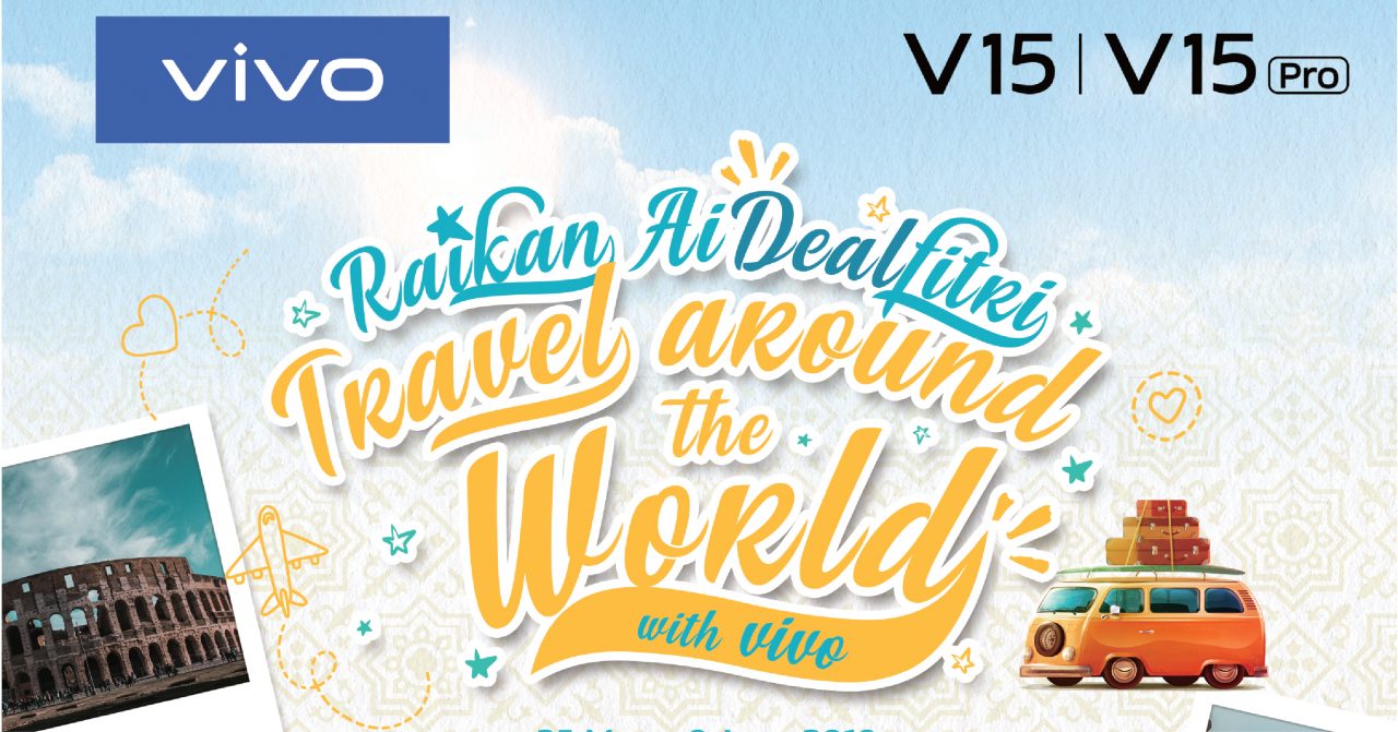 购买Vivo手机就有机会赢取6天5夜旅游配套！而且还可以自由选择旅行的地方！