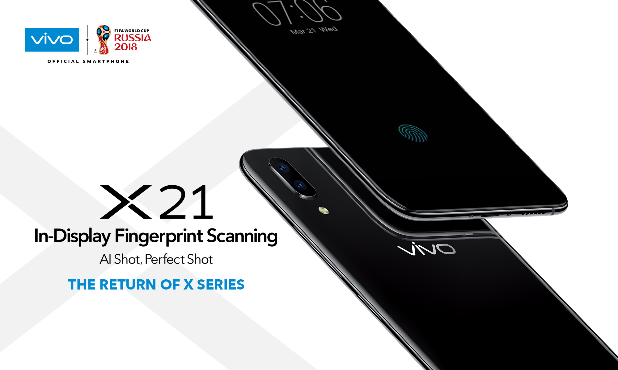 vivo X21：让屏幕指纹终于触手可及，美颜再进阶的一部旗舰手机！