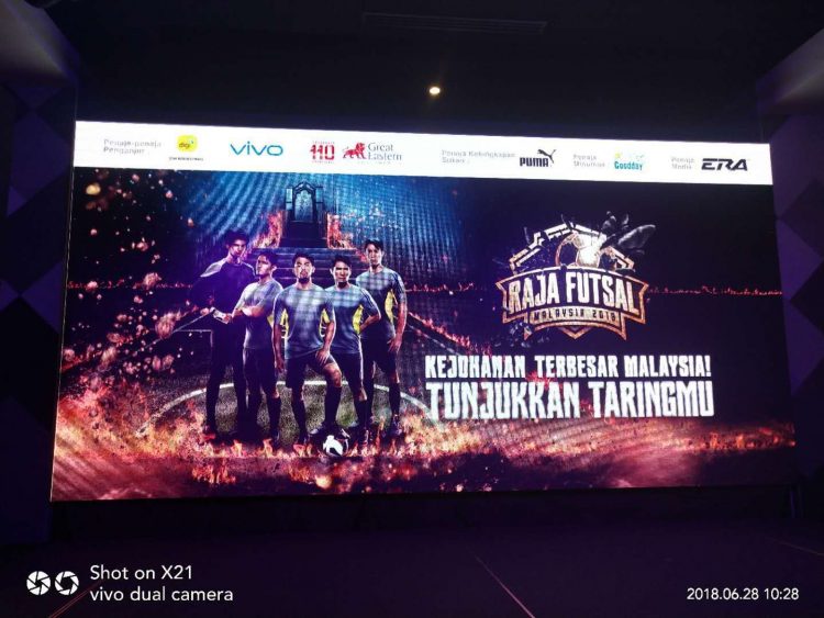 Vivo与Digi合作举办Raja Futsal比赛！奖金高达RM100,000！