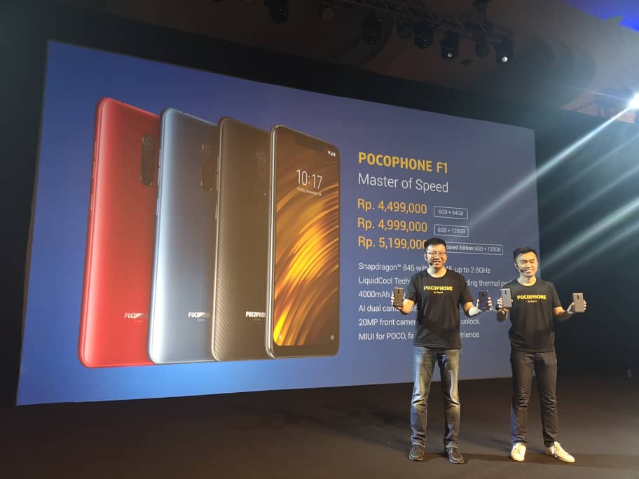 POCOPHONE F1大马8月30日起RM1237发售！搭载Snapdragon 845、6GB RAM，还有液冷散热系统！