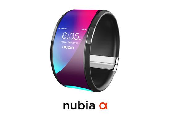 nubia  α可佩戴手机渲染图曝光！设有测量心率的传感器以及eSIM功能？